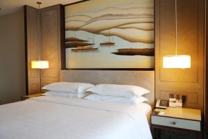 Katil atau katil-katil dalam bilik di Sheraton Shanghai Jiading Hotel