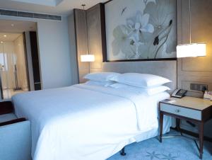 Katil atau katil-katil dalam bilik di Sheraton Shanghai Jiading Hotel