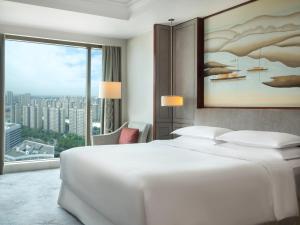 Katil atau katil-katil dalam bilik di Sheraton Shanghai Jiading Hotel