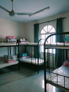 Двуетажно легло или двуетажни легла в стая в Ahjar hostel only ladies