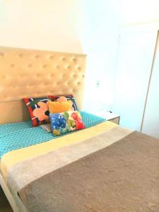Postel nebo postele na pokoji v ubytování APART BELLAS ARTES LASTARRIA