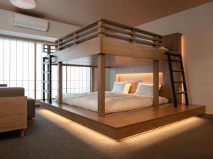 MIMARU Tokyo Kinshicho房間的床