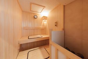 The Hotel Obuse客房内的一张或多张床位