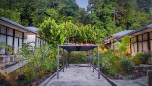 Zahrada ubytování S`ekar Pinang Langkawi