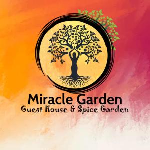 Naktsmītnes Miracle Garden logotips vai norāde