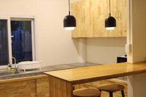 Kuchyň nebo kuchyňský kout v ubytování Shanti Boutique Hotel