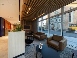 Posezení v ubytování B&B Hotel Dessau