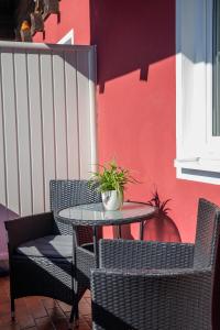 Posezení v ubytování Hotel Pension Waldesruh