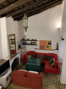 Posezení v ubytování La Calleja