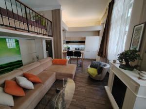 Et tv og/eller underholdning på Hermes Apartament