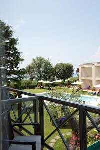 A balcony or terrace at Hotel Campagnola