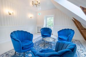 Istumisnurk majutusasutuses Velling Koller Hotel og Camping