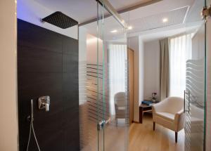 A bathroom at Hotel Campagnola