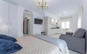 Posteľ alebo postele v izbe v ubytovaní Villa Augusto Cosy Romance