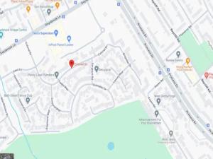 un mapa que muestre la ubicación del hotel en Pass the Keys Tranquil Haven Stylish 2BR Flat with Parking, en Knowsley