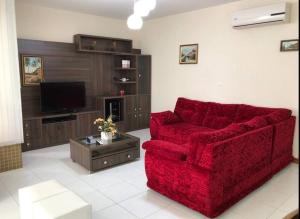 Ruang duduk di Apartamento em Tramandai/RS