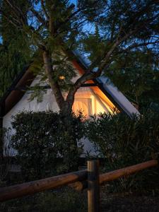 Zahrada ubytování Camping L'Orangeraie