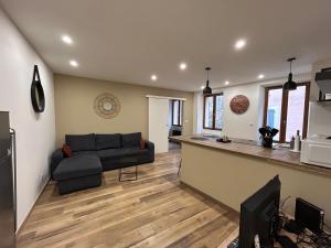 Posezení v ubytování Appartement chaleureux en hyper centre de Gap