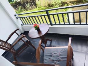 شرفة أو تراس في Hotel Sapid Luck Yala Safari