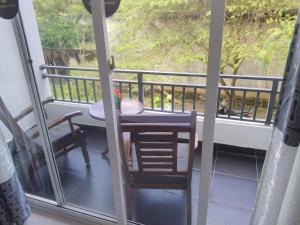 شرفة أو تراس في Hotel Sapid Luck Yala Safari