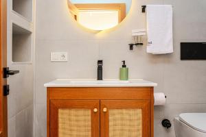 Ein Badezimmer in der Unterkunft Bohemi Villa&Bungalov