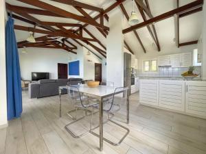 VallonEnd Beachfront villa with excellent view的厨房或小厨房