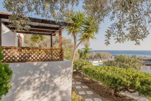 a house with a view of the ocean at Vigla-Βίγλα 1 2 in Órmos Marathokámpou