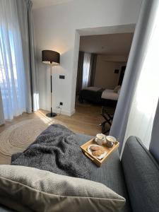 Postel nebo postele na pokoji v ubytování Hotel San Miguel Menorca