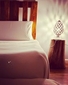 Postel nebo postele na pokoji v ubytování B&B Degli Artisti Suite