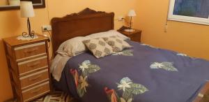 Postel nebo postele na pokoji v ubytování Casa de Corbelle