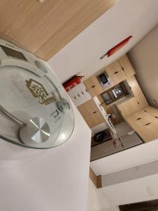 an overhead view of a room with a ceiling at شقق كيان البستان للشقق المخدومة in Al Ahsa