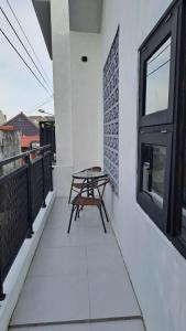 Balkón nebo terasa v ubytování RENJANA BED AND BREAKFAST