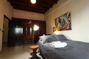 Postel nebo postele na pokoji v ubytování DUPLEXU PANAMA Homestay