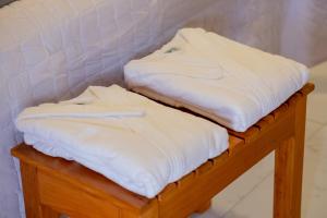 Cama ou camas em um quarto em Pousada Rancho Soberbo, Serra do Cipó