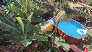 Bazén v ubytování Casa" VISTAS AL TEIDE" mar Piscina privada parking cubierto gratuito en las instalaciones nebo v jeho okolí