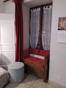 Posteľ alebo postele v izbe v ubytovaní Villa L'Orée du bois