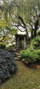 A garden outside La Finestra sul Lago