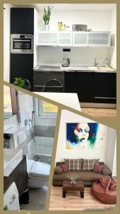 Kuchyň nebo kuchyňský kout v ubytování Apartment Brno- BBQ terrace