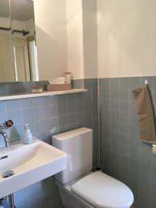 Koupelna v ubytování B3 Apartment