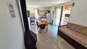Istumisnurk majutusasutuses Complejo Cabañas Piriápolis