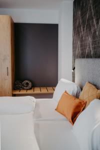 Postel nebo postele na pokoji v ubytování Hotel Brückenwirt Superior
