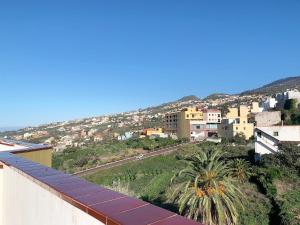 a view of a city from the roof of a building at Moon House in La Victoria de Acentejo