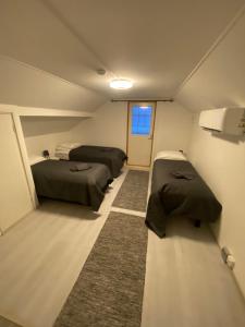 Posezení v ubytování Arctic private house