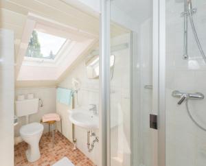 Kúpeľňa v ubytovaní Landhaus Tritscher