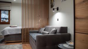 Posteľ alebo postele v izbe v ubytovaní Regulus apartment Brzeće Kopaonik
