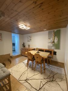 Posezení v ubytování Ferienwohnung Jägerheim