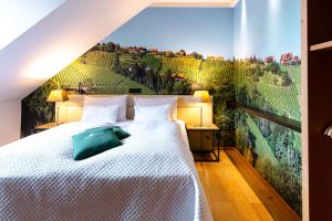 Voodi või voodid majutusasutuse Hotel Stainzerhof toas
