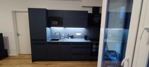 Kuchyň nebo kuchyňský kout v ubytování Apartmán Nely