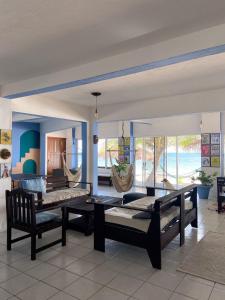 Posezení v ubytování Pronoia Casa de Playa