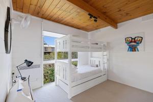 Ένα ή περισσότερα κρεβάτια σε δωμάτιο στο Casa Blu